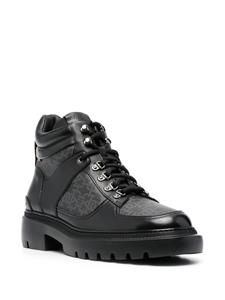 Bally Valensy laarzen met monogram - Zwart