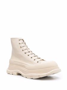 Alexander McQueen Tread Slick veterlaarzen - Beige