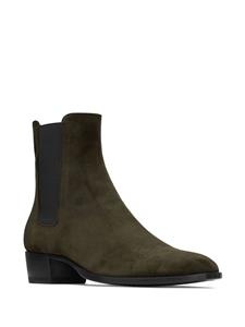 Saint Laurent Wyatt enkellaarzen - Bruin