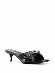 Balenciaga Cagole M40 Arena sandalen - Zwart