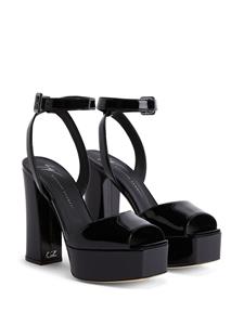 Giuseppe Zanotti New Betty sandalen met open neus - Zwart
