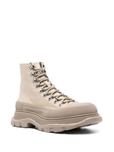 Alexander McQueen Chunky veterlaarzen - Beige