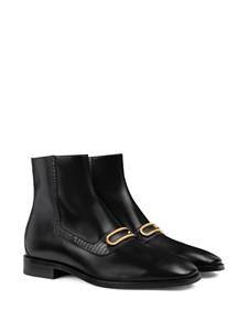 Gucci Leren loafers - Zwart