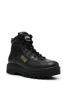 Versace Sneakers met logo - Zwart