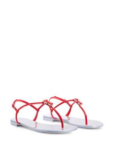 Giuseppe Zanotti Sybella sandalen met T-bandje - Roze