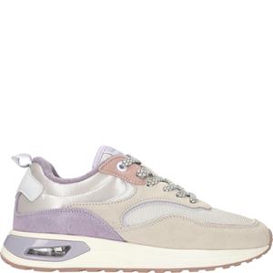 Palpa Sneaker Dames Beige/Paars