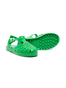 Mini Melissa Possession sandalen met gesloten neus - Groen