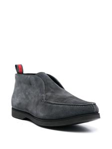 Kiton Suède derby schoenen - Grijs