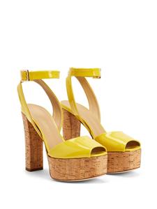 Giuseppe Zanotti New Betty sandalen met open neus - Geel