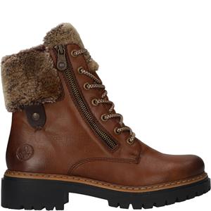 Rieker Veterboot Dames Bruin/Cognac