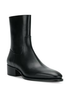 Dsquared2 enkellaarzen met gesp - Zwart