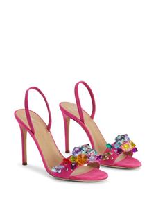 Giuseppe Zanotti Blinda suède sandalen - Roze