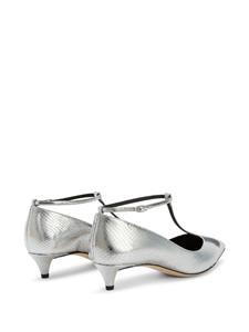 Giuseppe Zanotti Leren sandalen - Zilver