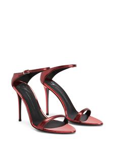 Giuseppe Zanotti Beverlee stiletto sandalen - Rood