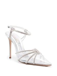 Casadei Sandalen met geknoopt detail - Zilver