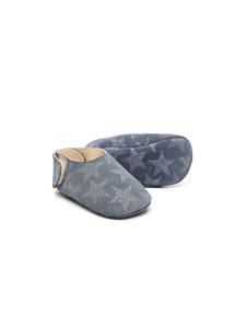 Pèpè Slofjes met sterrenprint - Blauw