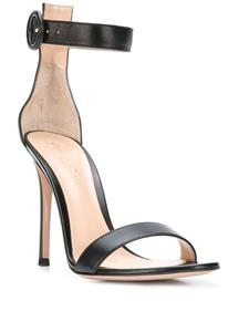 Gianvito Rossi ankle strap sandals - Zwart