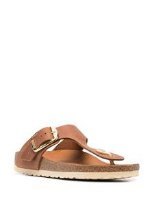 Birkenstock Gizeh teenslippers - Bruin