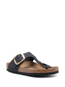 Birkenstock Gizeh sandalen met gesp - Zwart