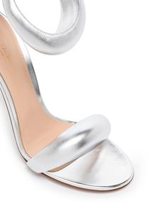 Gianvito Rossi Bijoux leren sandalen - Zilver