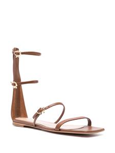 Gianvito Rossi Downtown leren sandalen - Bruin