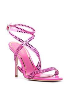 Gedebe Sandalen verfraaid met kristal - Roze