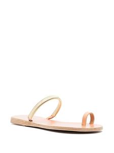 Ancient Greek Sandals Konaki sandalen met teenbandje - Beige