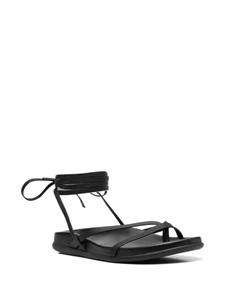 Ancient Greek Sandals Glykeria leren sandalen - Zwart