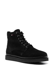 tommyhilfiger Tommy Hilfiger Suède laarzen - Zwart