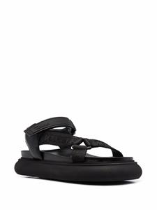 Moncler Sandalen met klittenband - Zwart