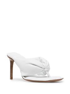 Jacquemus Nocio geknoopte sandalen - Wit