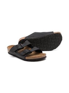 Birkenstock Kids Arizona sandalen met gesp - Zwart