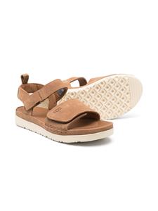 UGG Kids Suède slingback sandalen - Bruin