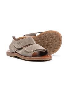 Pèpè Sandalen met klittenband - Beige