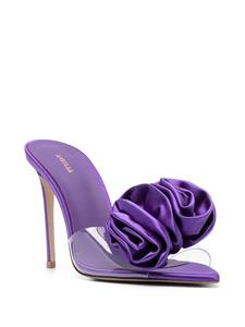 Le Silla Rose sandalen met bloemenpatch - Paars