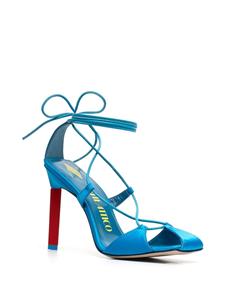 The Attico Adele 105 vetersandalen - Blauw