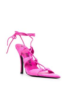 The Attico Sandalen met open neus - Roze