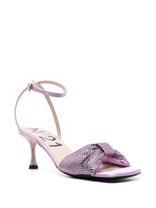 Nº21 Sandalen verfraaid met stras - Paars