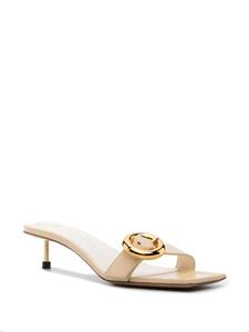 Jacquemus Les Sandales Regalo Basse sandalen - Geel