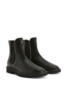 Giuseppe Zanotti Leren laarzen - Zwart