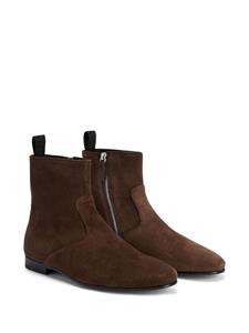 Giuseppe Zanotti Chelsea suède enkellaarzen - BROWN