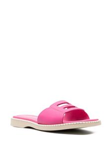 Hogan H638 leren sandalen - Roze