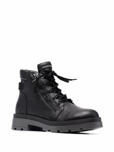 Giuseppe Zanotti Veterlaarzen met logopatch - Zwart