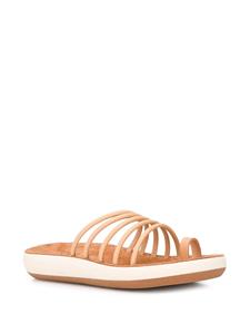 Ancient Greek Sandals Hypatia sandalen met bandjes - Beige