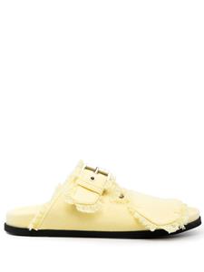 Nº21 Fussbett sandalen met gesp - Geel
