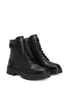 Giuseppe Zanotti Harlock Zali combat bootss - Zwart