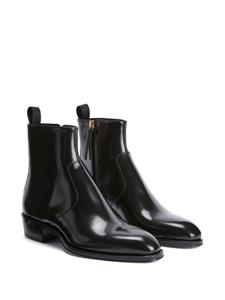 Giuseppe Zanotti Ludhovic leren laarzen - Zwart