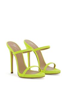 Giuseppe Zanotti Darsey sandalen met hak - Geel