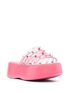 Jean Paul Gaultier x Melissa Becky Punk Love muiltjes - Roze