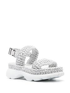 Moncler Belay sandalen met open neus - Grijs